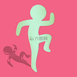 圖,走,陰影