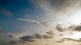 天空,云朵,全景