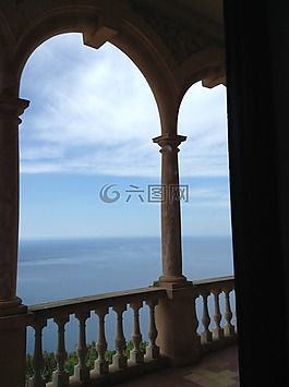 海景,陽臺,馬洛卡