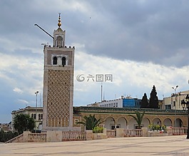 突尼斯,尖塔,清真寺