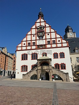 大會堂,plauen,薩克森