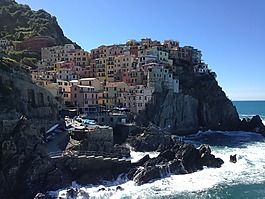 五漁村,海,意大利
