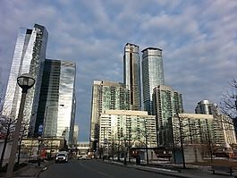 城市,建筑物,高