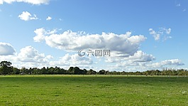 景觀,天空,云