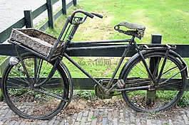 自行车,老,荷兰