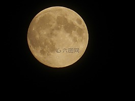 月亮,農(nóng)村,風景