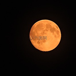 滿(mǎn)月,夜,月亮
