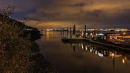 易北河,海灘,漢堡