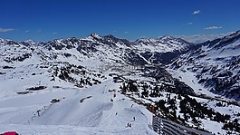 滑雪,obertauern,奧地利