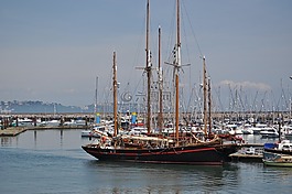 帆船,船舶,高大