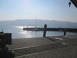 湖,博登湖,端口