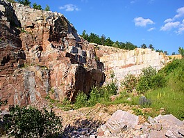 采石場,巖石,石灰石