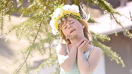人的,孩子,女孩