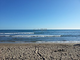 海灘,海,砂