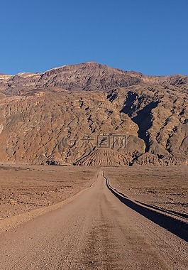 沙漠,路,景觀