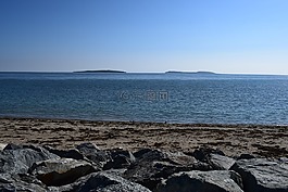 海,海灘,海鷗