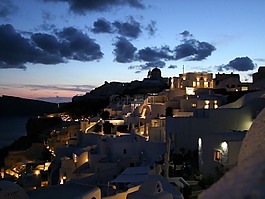 abendstimmung,圣托里尼島,伊亞