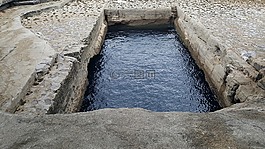 石,池,自然