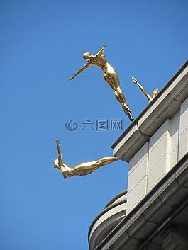 伦敦,雕塑,赤裸裸