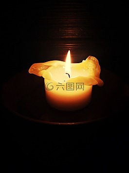 蠟燭,浪漫,燭火