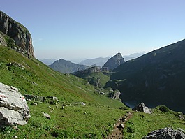 lidernenhuette,高山,瑞士