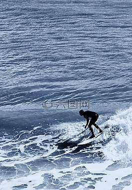 沖浪,海洋,海