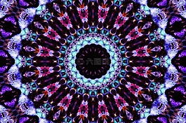 萬(wàn)花筒,形狀,抽象