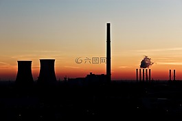 空气污染,背光,煤