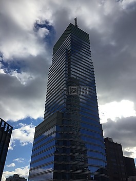 建設(shè),摩天樓,曼哈頓