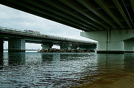橋下,橋,空曠