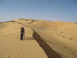 阿爾及利亞,撒哈拉,沙丘