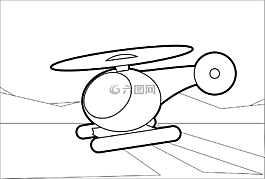 直升機(jī),蒼蠅,飛機(jī)