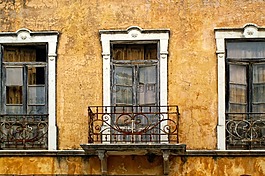 陽臺,窗口,hauswand