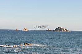 撒丁島,海岸,海邊