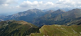 西方塔特拉,山,景观