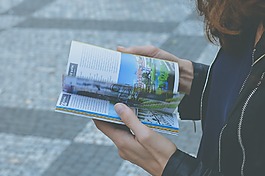 書,手,頁面