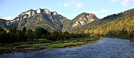 pieniny,三个冠,景观