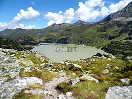 tauernmoossee,壩,搖擺