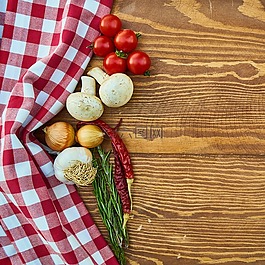 蔬菜,辣椒,蘑菇