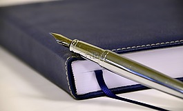 本書,筆記本,給