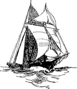 船舶,帆船,海洋