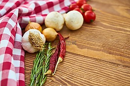 蔬菜,辣椒,蘑菇