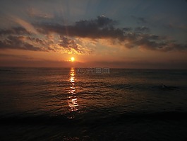 黑海,日出,羅馬尼亞