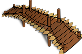 橋,建設(shè),木
