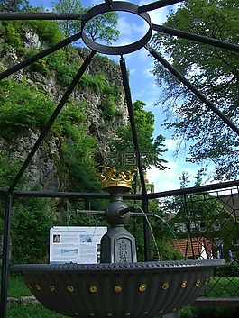 königsbronn,徽章的井,施瓦本白蛋白