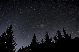 夜,明星,繁星點點的天空