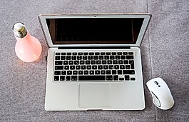 筆記本電腦,鼠標,工作場所