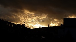 城市,晚上,性質(zhì)
