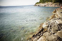 水,洞察力,巖