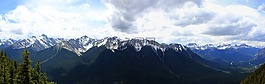 全景,山,景觀